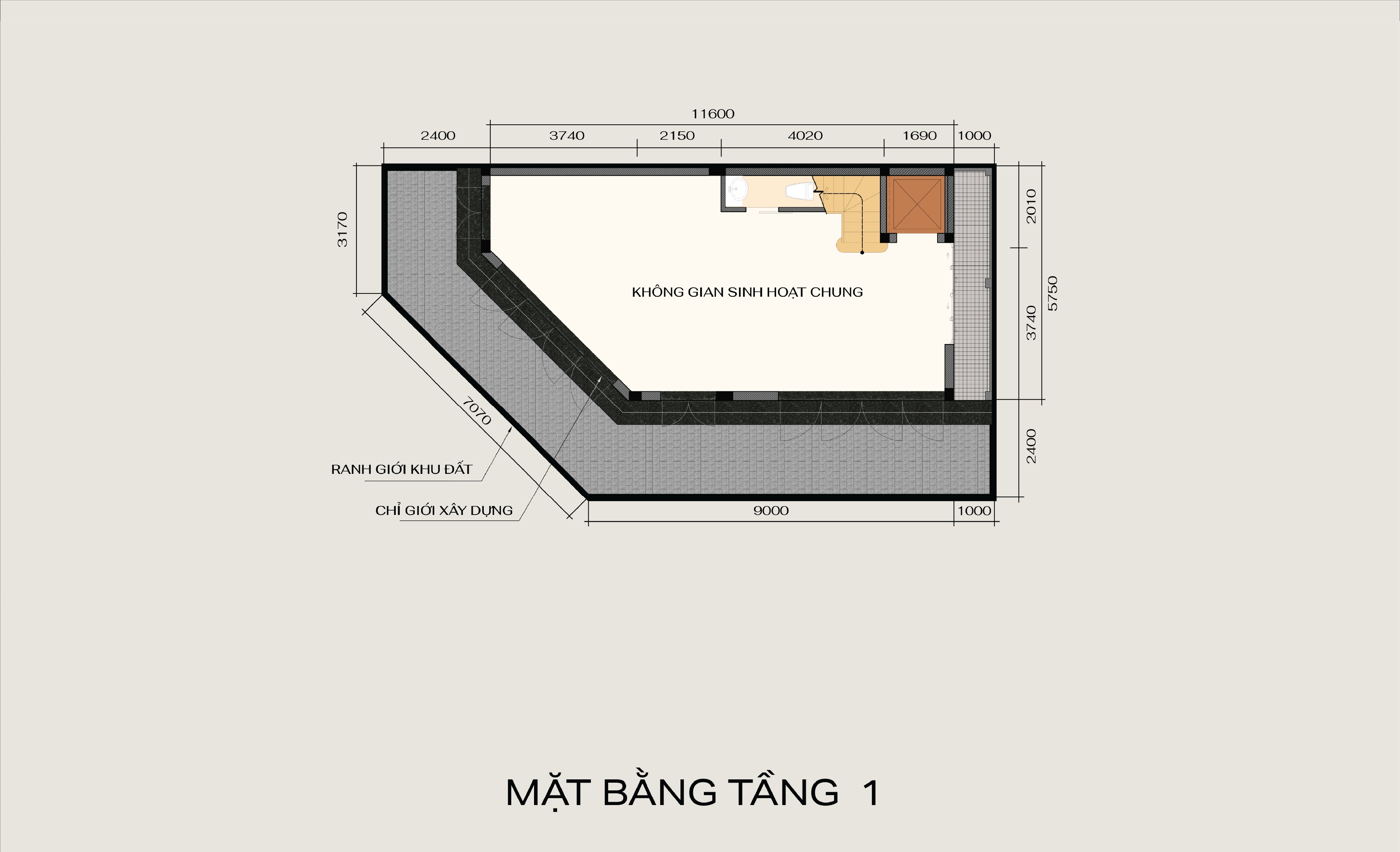 Layout căn điển hình Hanoi Oriental Mẫu B4